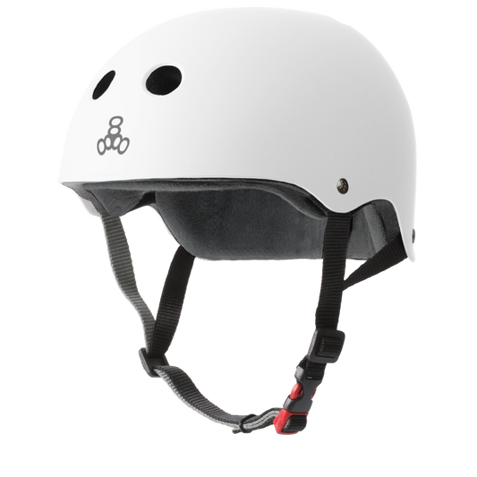 Triple 8 | The Certified Sweatsaver Helmet - Rubber White