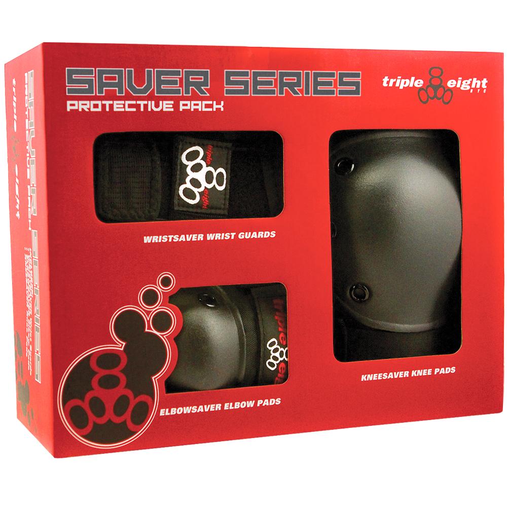 Saver Series Pads 3-Pack - Black