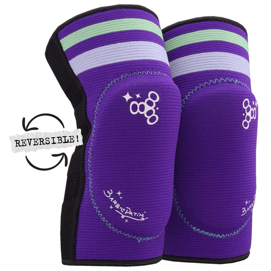 Triple 8 | Reversible Soft Elbow Pads Barbie Patin Signature Edition - Black