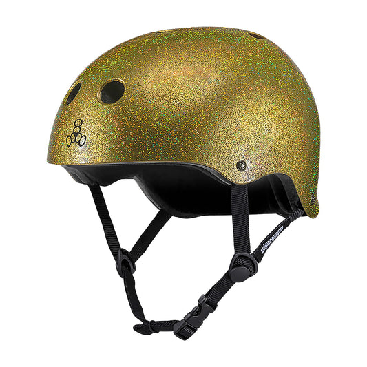 Triple 8 | Deep Cover Helmet - Gold Glitter