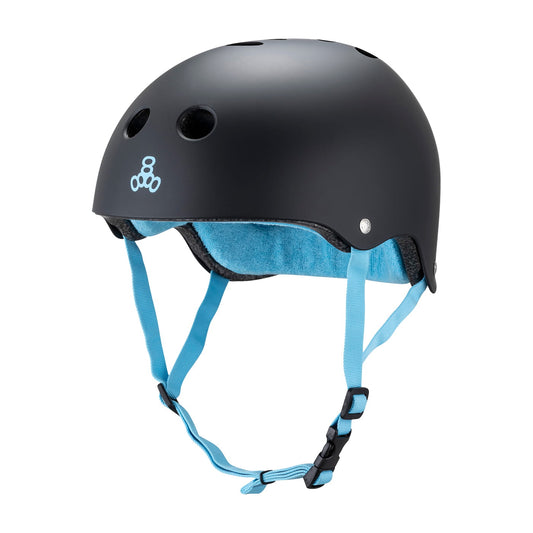 Triple 8 | The Certified Sweatsaver Skate Like A Girl Helmet - Black