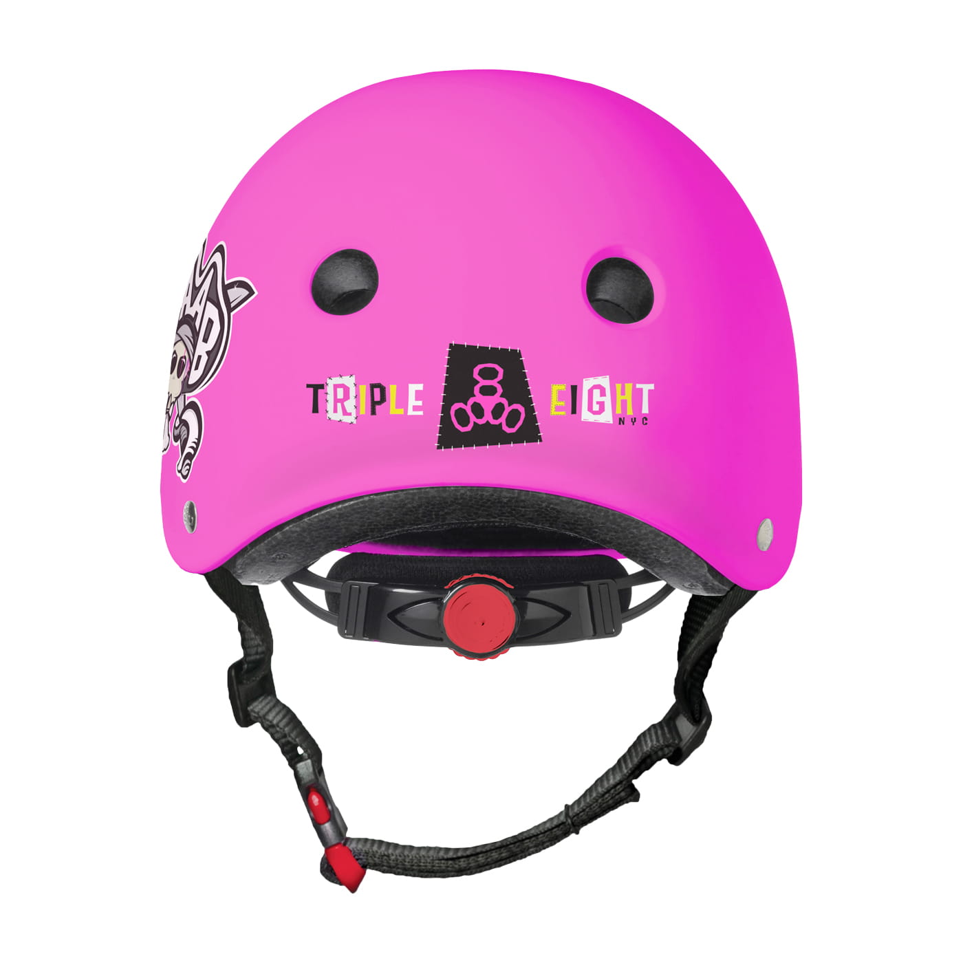 Triple 8 | Youth Lil 8 Staab Helmet - Neon Pink