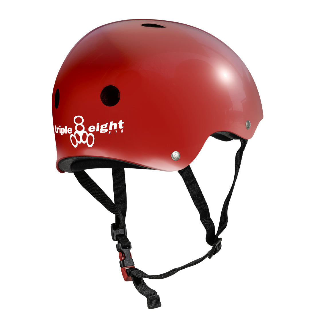 Triple 8| The Certified Sweatsaver Helmet - Red Glossy