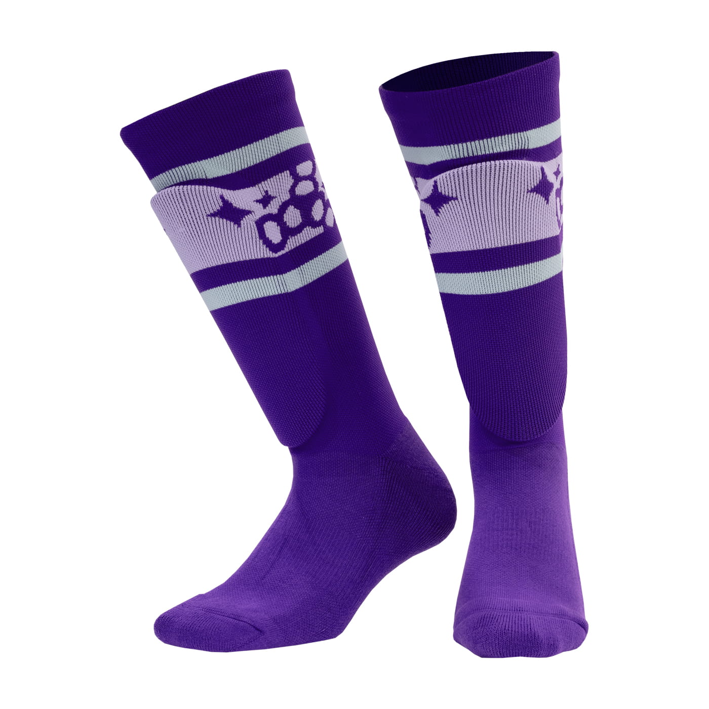 Triple 8 | Sock Shinguards Barbie Patin Pads - Purple/Green