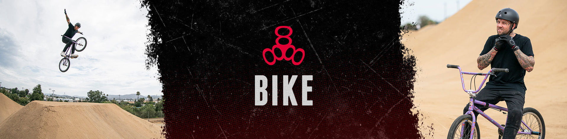 Triple Eight Bike Protection - helmets and pads for BMX.