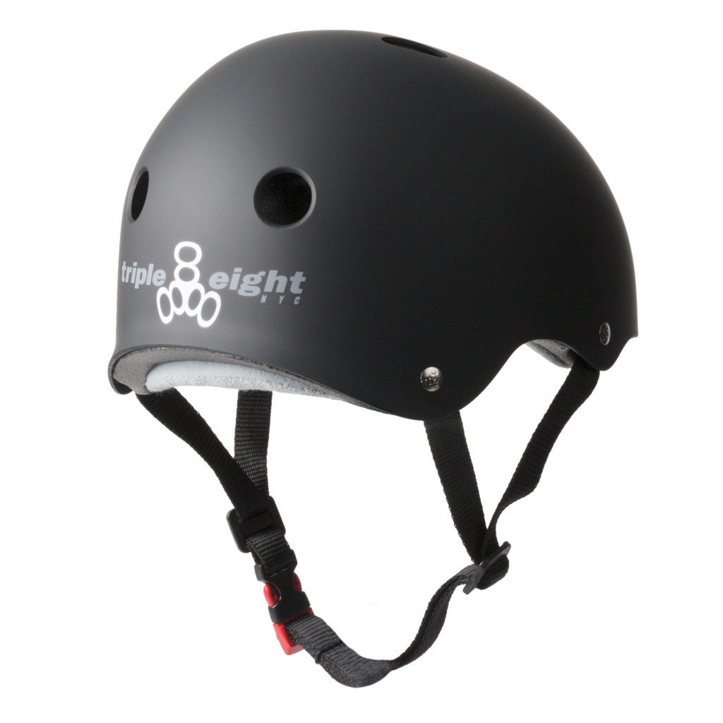 Triple 8 | The Certified Sweatsaver Helmet - Rubber Black