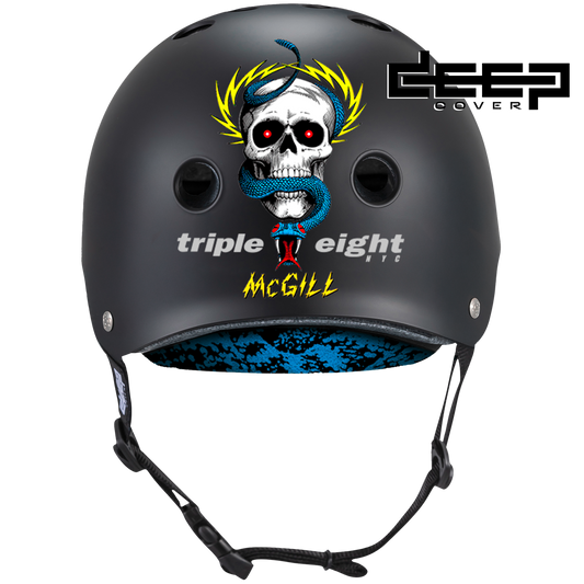 Triple 8 | Deep Cover Helmet - Mike McGill Signature Edition - Black