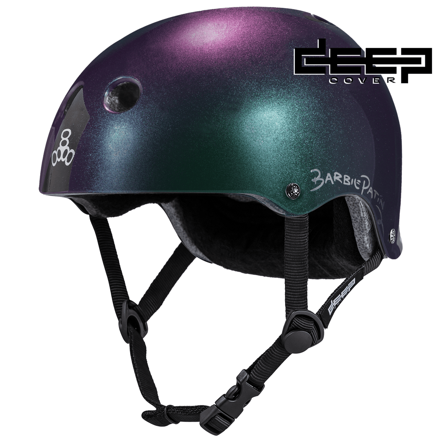 Triple 8 | Deep Cover Helmet - Barbie Patin Signature Edition - Multi