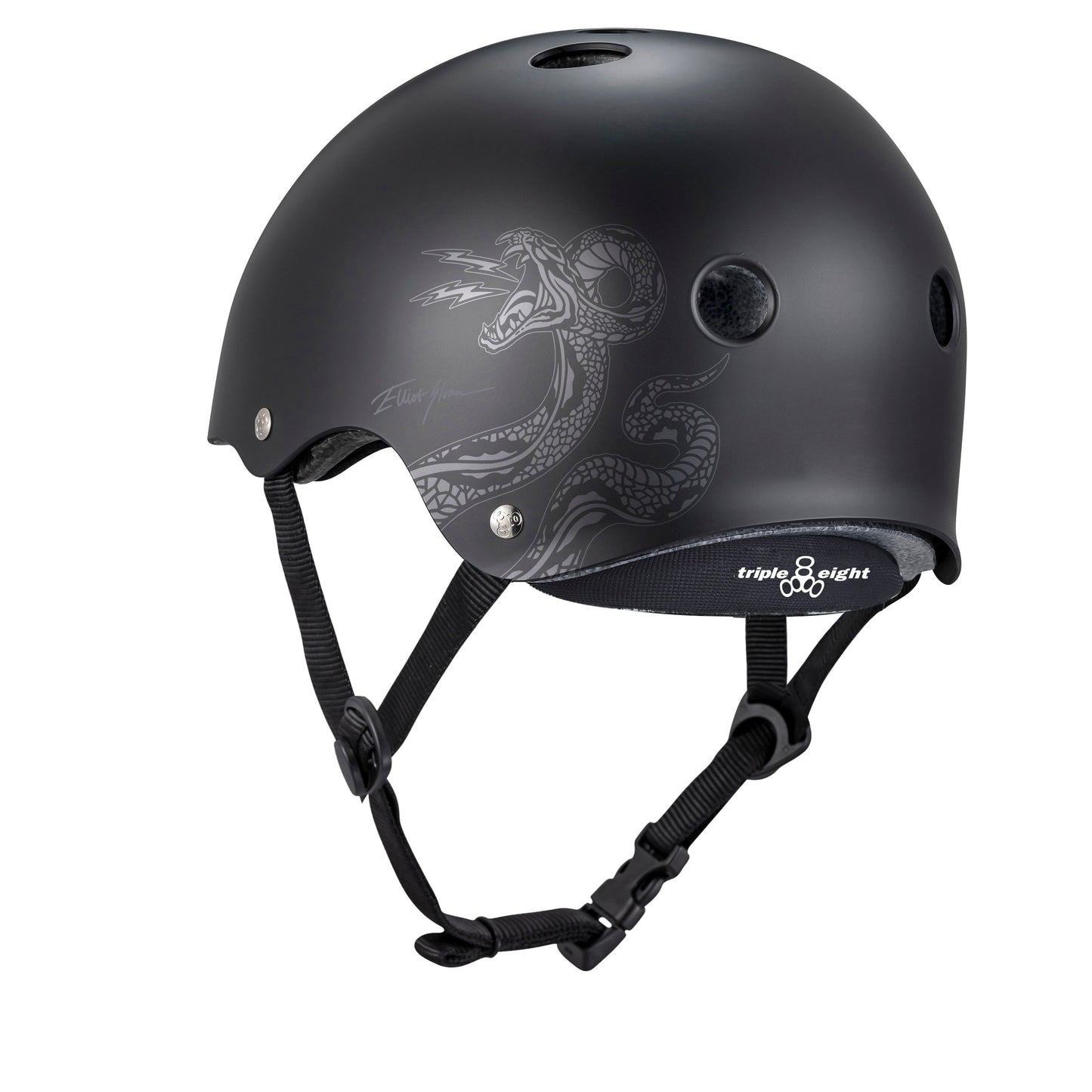 Triple 8 | Deep Cover Helmet - Elliot Sloan Signature Edition - Black