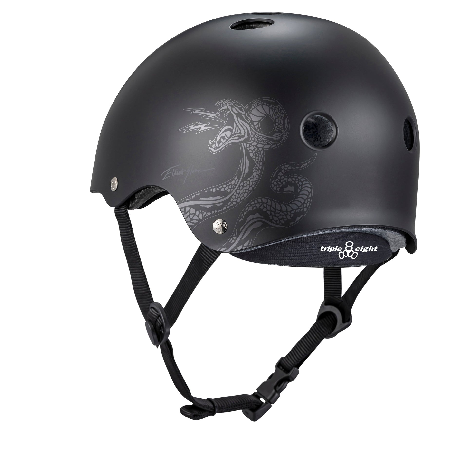 Triple 8 | Deep Cover Helmet - Elliot Sloan Signature Edition - Black