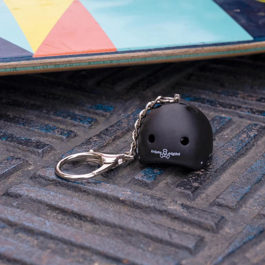 Helmet Key Chain - Black