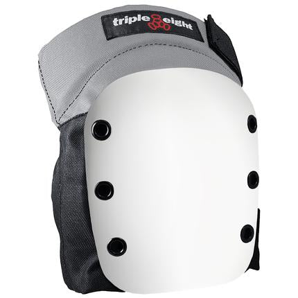 Street Knee Pads - Grey with White Cap